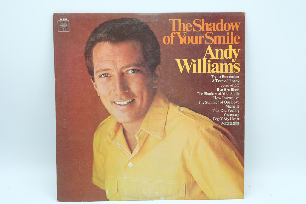 Andy Williams: The Shadow of Your Smile Vinyl Record