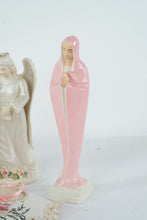Load image into Gallery viewer, Religious Figurines and Christmas Ornament Lot Angels Virgin Mary Porcelain Decor
