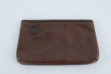 Load image into Gallery viewer, Vintage Anne Klein for Calderon Brown Lizard Embossed Shoulder Bag
