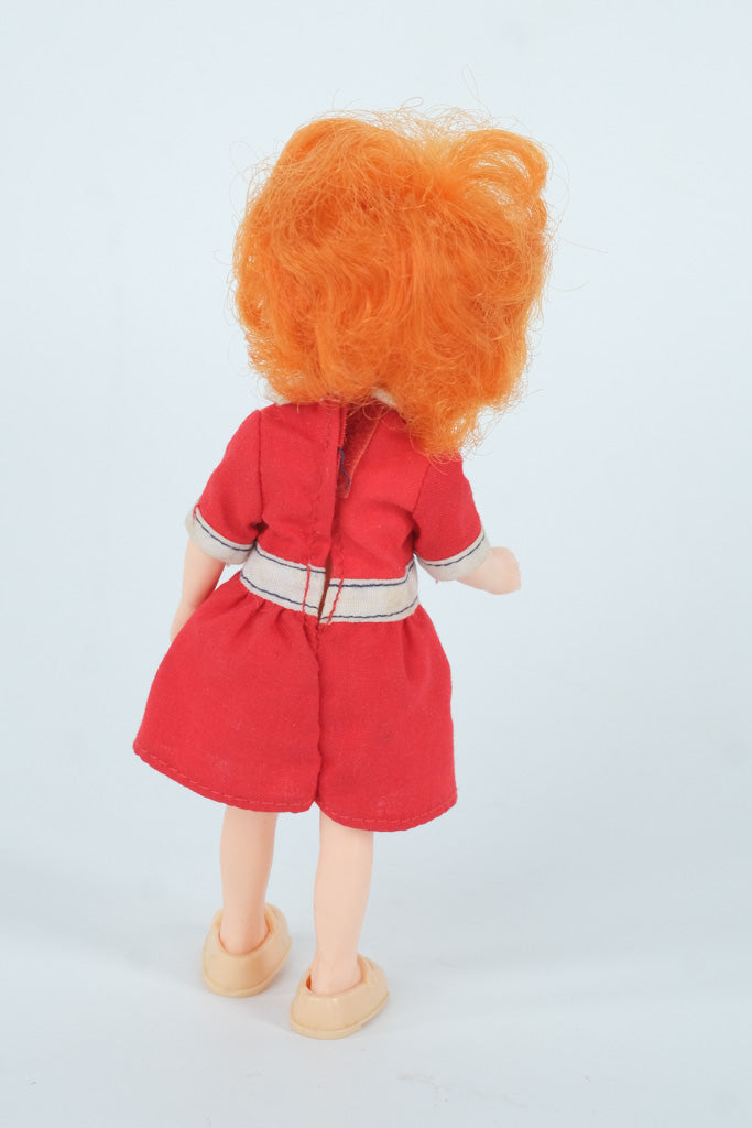 fitted lace wedding dress Vintage Annie Doll – Red Dress with White Collar – Classic 1980s Movie –  Craze Furniture and Antiques