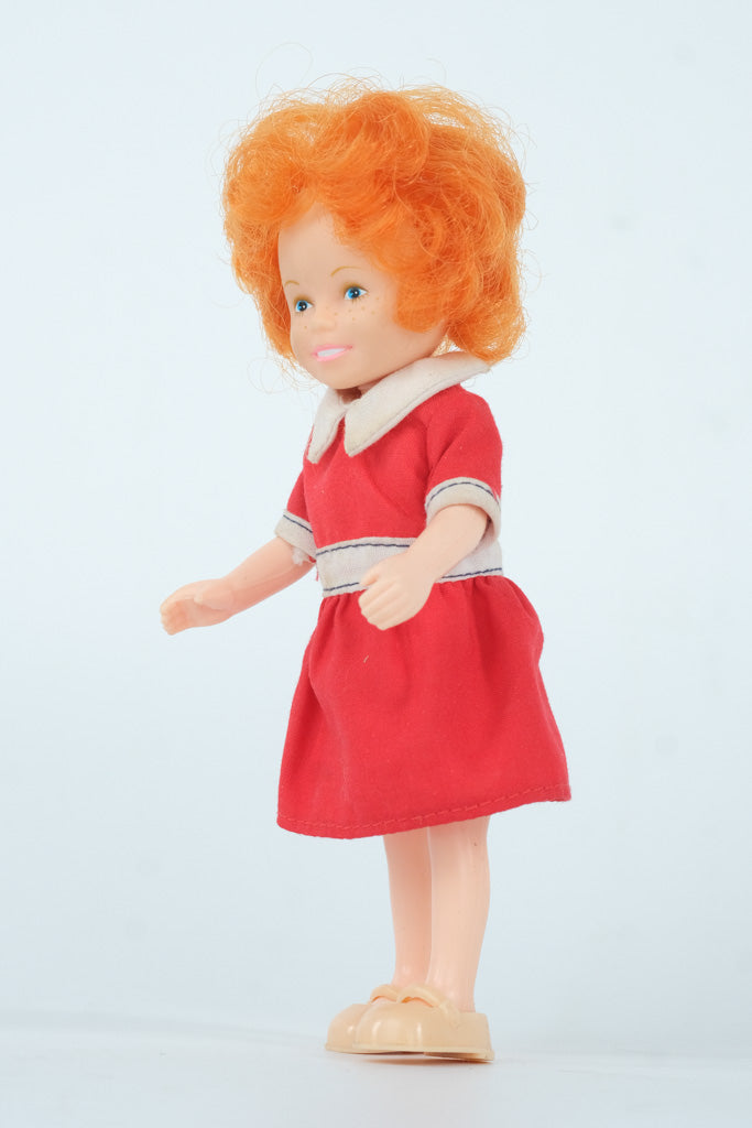 Vintage Annie Doll – Red Dress with White Collar – Classic 1980s Movie  Tie-In
