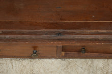 Load image into Gallery viewer, Antique Walnut Open Bookcase with Adjustable Shelves and Drawers
