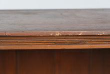 Load image into Gallery viewer, Antique Walnut Open Bookcase with Adjustable Shelves and Drawers
