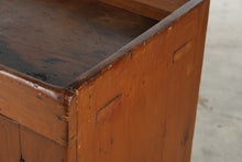 Load image into Gallery viewer, Antique Primitive Pine Dry Sink Cabinet Two Door Cupboard Server
