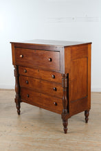Load image into Gallery viewer, Antique Empire Style Chest of Drawers
