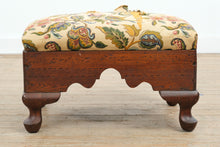 Load image into Gallery viewer, Antique Solid Oak Footstool
