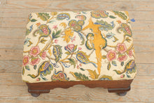 Load image into Gallery viewer, Antique Solid Oak Footstool
