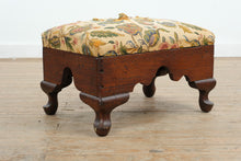 Load image into Gallery viewer, Antique Solid Oak Footstool
