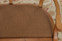 Load image into Gallery viewer, Antique Italian Bench with Lyre Accent Back
