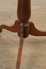 Load image into Gallery viewer, Honey Lynn Solid Wood Pedestal Side Table – 18” Round
