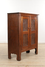 Load image into Gallery viewer, Antique Pie Safe Cabinet with Tin Punched Doors
