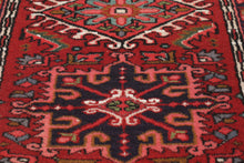 Load image into Gallery viewer, Antique Ruby Heriz Rug -  28&quot; x 48&quot;
