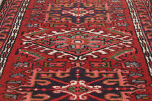 Load image into Gallery viewer, Antique Ruby Heriz Rug -  28&quot; x 48&quot;
