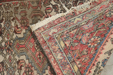 Load image into Gallery viewer, Antique Hand Knotted Persian Hamadan Rug 46 x 28 Tribal Wool Scatter Rug
