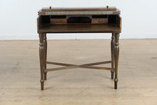 Load image into Gallery viewer, Antique Spinet Desk with Slide-Out Work Surface
