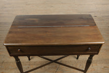 Load image into Gallery viewer, Antique Spinet Desk with Slide-Out Work Surface
