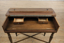 Load image into Gallery viewer, Antique Spinet Desk with Slide-Out Work Surface
