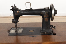 Load image into Gallery viewer, Antique Wheeler and Wilson Sewing Machine with Desk
