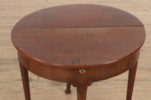 Load image into Gallery viewer, Antique Demi Lune to Circle Game Table
