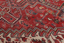 Load image into Gallery viewer, Antique Persian Blush Red Rug - 12&#39; x 8.9&#39;
