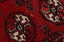 Load image into Gallery viewer, Antique Red Persian Rug w/ Center Medallions - 5&#39;2&quot; x 3&#39;8&quot;
