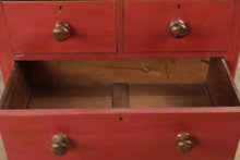 Load image into Gallery viewer, Antique Shabby Strawberry 4-Drawer Dresser
