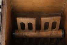 Load image into Gallery viewer, Antique Union Butter Churn 1864 Patent Wood and Cast Metal with Glass Top
