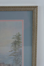 Load image into Gallery viewer, Ben Hampton Appalachian Spring 1974 Cabin Landscape Framed Art Print 20 by 15
