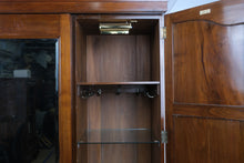 Load image into Gallery viewer, J.T. Smith &amp; Co. English Walnut Hall Wardrobe Armoire with Mirror
