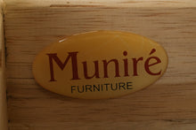 Load image into Gallery viewer, Elegant Cream Armoire by Muniré – French-Inspired Storage with Hanging Rod and Drawers
