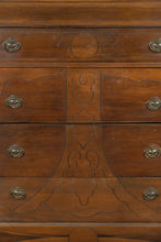 Load image into Gallery viewer, Circa 1930s Art Deco Chest of Drawers with Carved Detail
