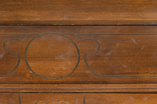 Load image into Gallery viewer, Circa 1930s Art Deco Chest of Drawers with Carved Detail

