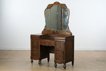 Load image into Gallery viewer, Art Deco Vanity on Casters, Circa 1930s
