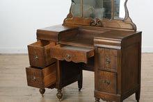 Load image into Gallery viewer, Art Deco Vanity on Casters, Circa 1930s
