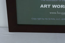 Load image into Gallery viewer, He Qi “The Adoration of the Magi” – Framed Contemporary Religious Art Print (2002)

