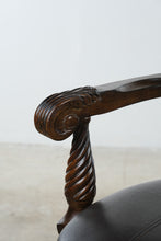 Load image into Gallery viewer, Ashley North Shore D553 130 Swivel Bar Stools Set of 2 Carved Wood 30 Inch
