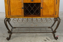Load image into Gallery viewer, Ashley Furniture Bridson Collection Wood and Metal Wine Server Buffet
