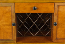 Load image into Gallery viewer, Ashley Furniture Bridson Collection Wood and Metal Wine Server Buffet
