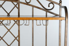 Load image into Gallery viewer, Ashley Furniture Bridson Collection Wood and Metal Wine Server Buffet

