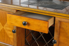 Load image into Gallery viewer, Ashley Furniture Bridson Collection Wood and Metal Wine Server Buffet
