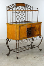 Load image into Gallery viewer, Ashley Furniture Bridson Collection Wood and Metal Wine Server Buffet
