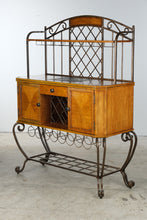 Load image into Gallery viewer, Ashley Furniture Bridson Collection Wood and Metal Wine Server Buffet
