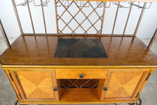 Load image into Gallery viewer, Ashley Furniture Bridson Collection Wood and Metal Wine Server Buffet
