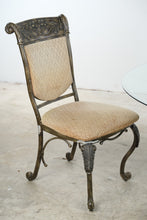 Load image into Gallery viewer, Ashley Furniture Ornate Glass Top Dining Table and Four Chair Set
