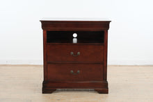 Load image into Gallery viewer, Ashley Janel Media Chest B443 39 Brown 2 Drawer Nightstand TV Stand
