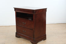 Load image into Gallery viewer, Ashley Janel Media Chest B443 39 Brown 2 Drawer Nightstand TV Stand

