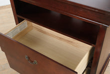 Load image into Gallery viewer, Ashley Janel Media Chest B443 39 Brown 2 Drawer Nightstand TV Stand
