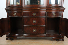 Load image into Gallery viewer, Ashley Millennium Collection Mahogany China Cabinet Curio Display Hutch D517-81
