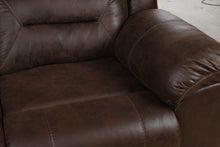 Load image into Gallery viewer, Ashley Stoneland Brown Power Reclining Sofa
