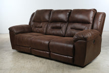 Load image into Gallery viewer, Ashley Stoneland Brown Power Reclining Sofa
